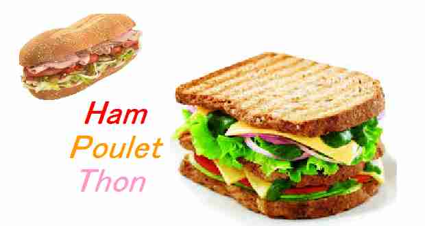 Recettes de sandwich pour un repas rapide