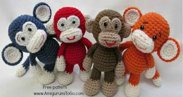 Singe au crochet