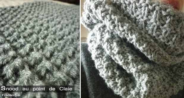 Snood Point de Claie